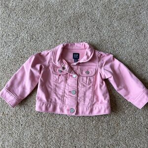 GAP Pink Jean Jacket